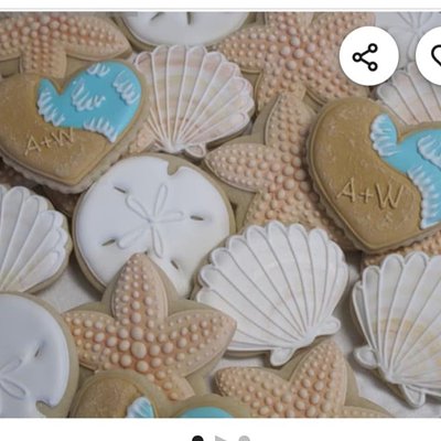 Beach Cookies For Danielle