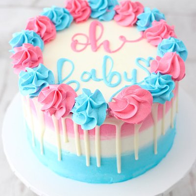 Gender Reveal Cakes 