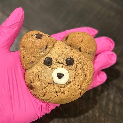 Teddy Bear Chocolate Chip Cookies