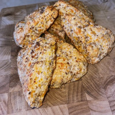Sausage And Cheese Scones