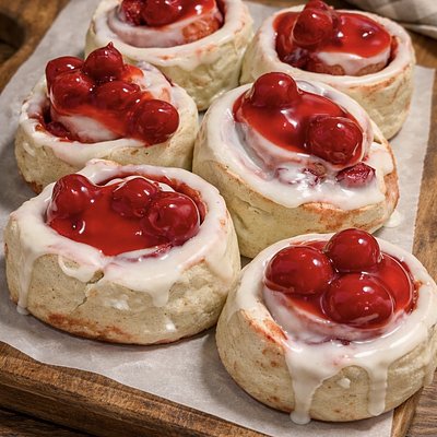 Cherry Cinnamon Roll