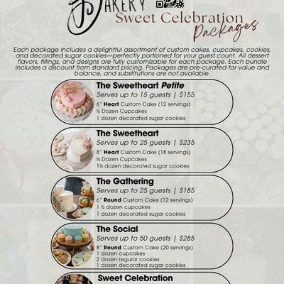 The Sweetheart Petite Package-15 Guests