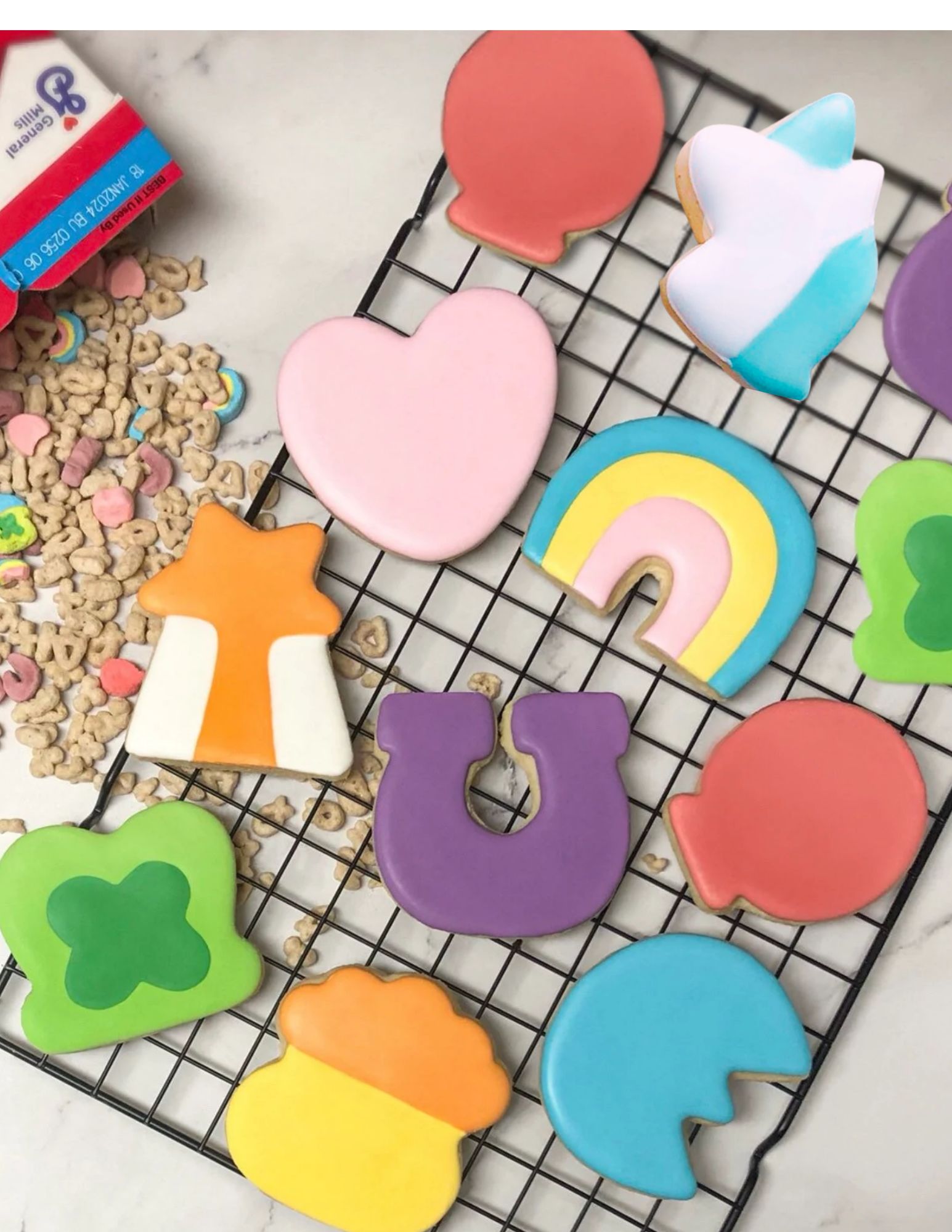 Lucky Charms Cookie Decorating Class