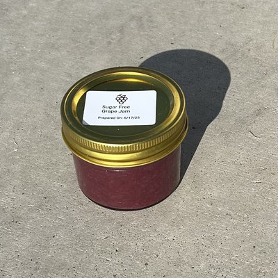 Sugar Free Slightly Tart Cherry Jam