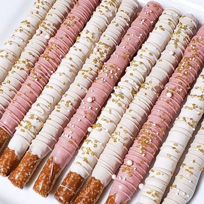 Covered Pretzels / Pretzels con Chocolate