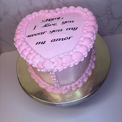 CSS Heart Cake