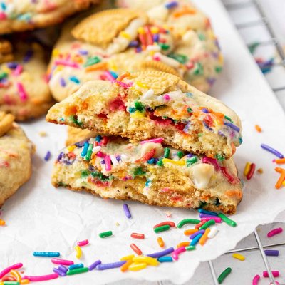 Birthday Cake Cookies
