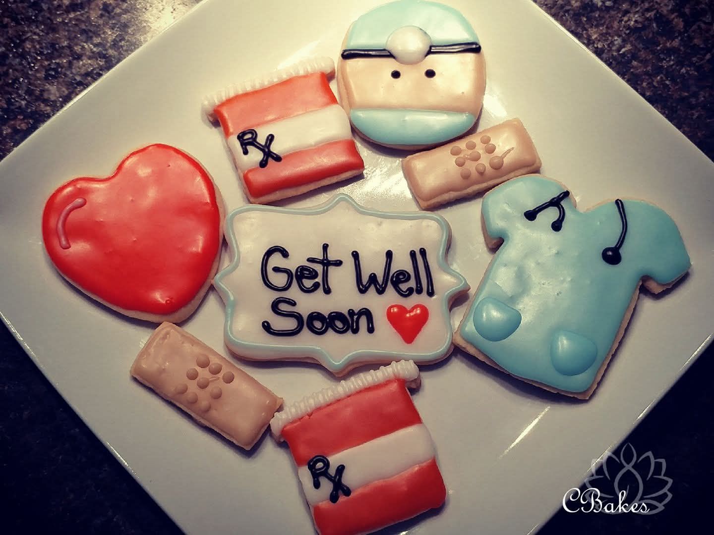 Get Well Sugar Cookies