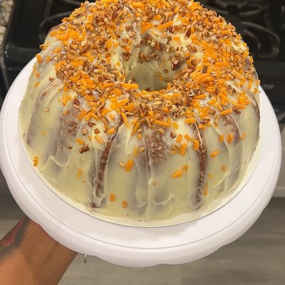Millionaire Carrot Pound cake