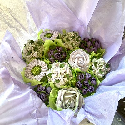 Cupcake Flower Bouquet