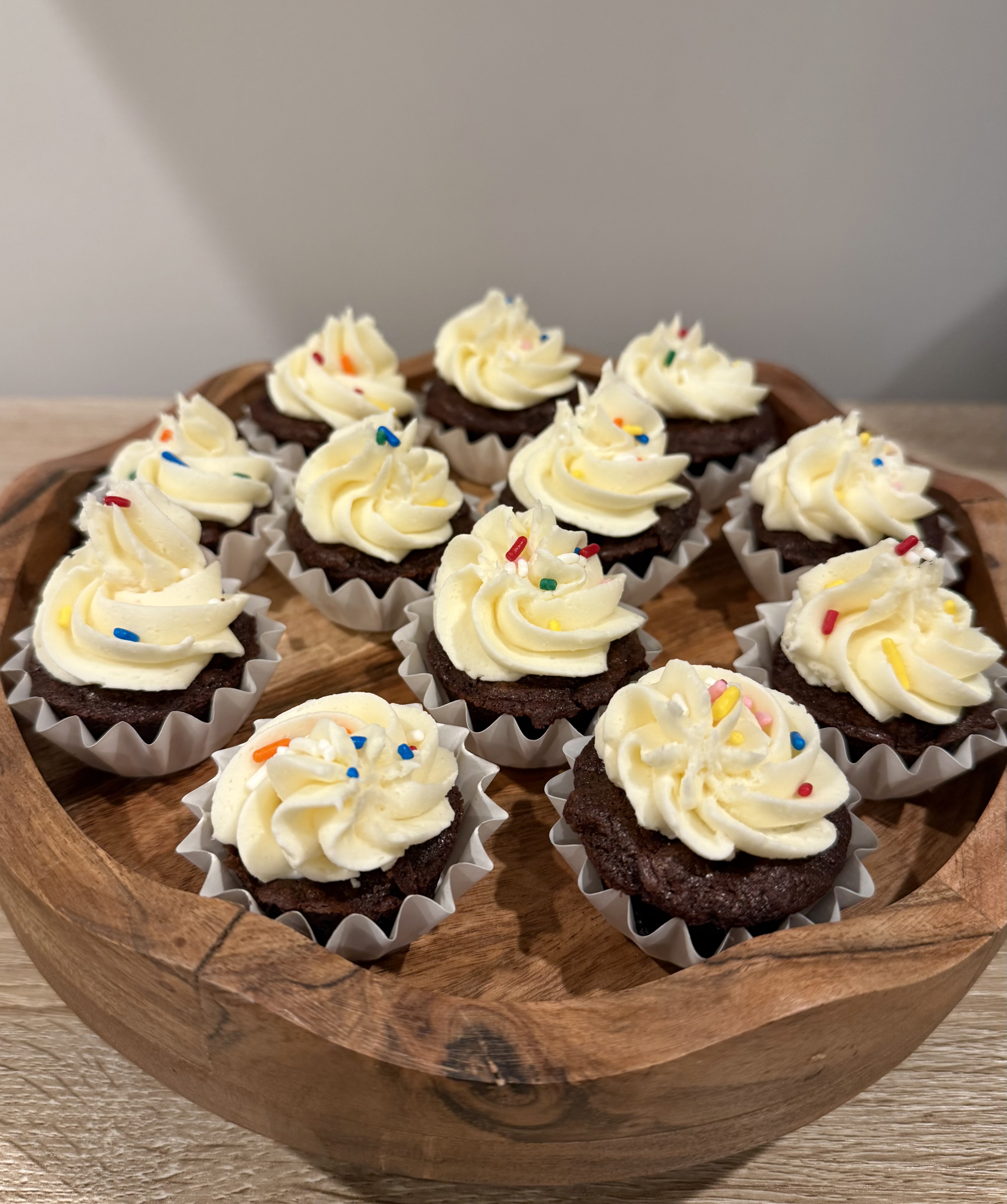Mini Fudge Brownie Bites