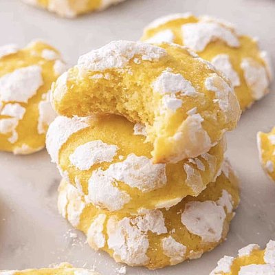 Lemon Crinkle Cookie 1 Dz