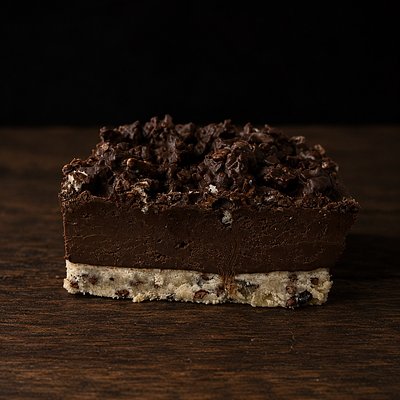 Dark Chocolate & Cacao Nib Ganache Bars 