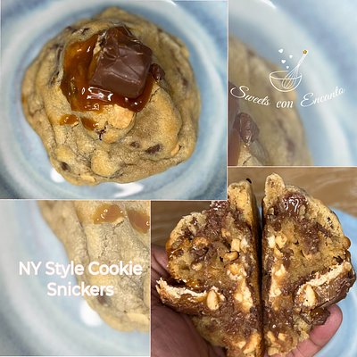 Snickers NY Style Cookies