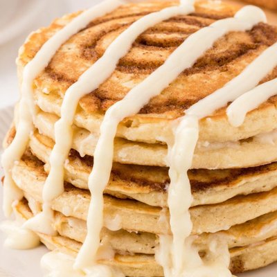 Bag Of Dry Cinnamon Roll Pancake Mix-2 Batches