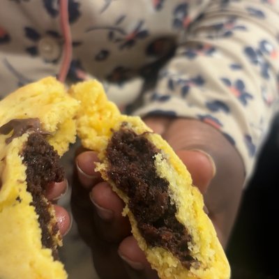 NEW! Brownie Stuffed Chocolate Chip Cookie 