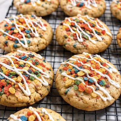 Fruity Pebble Cookie