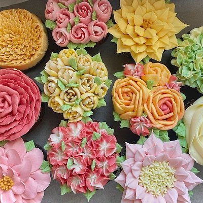 Floral Cupcakes