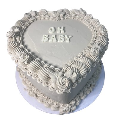 Vintage Heart cake
