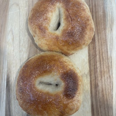 6 Pack Of Plain Sourdough Bagels