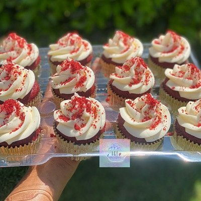 Gourmet Red Velvet Cupcakes 12ct