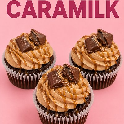 Caramilk Cupcakes