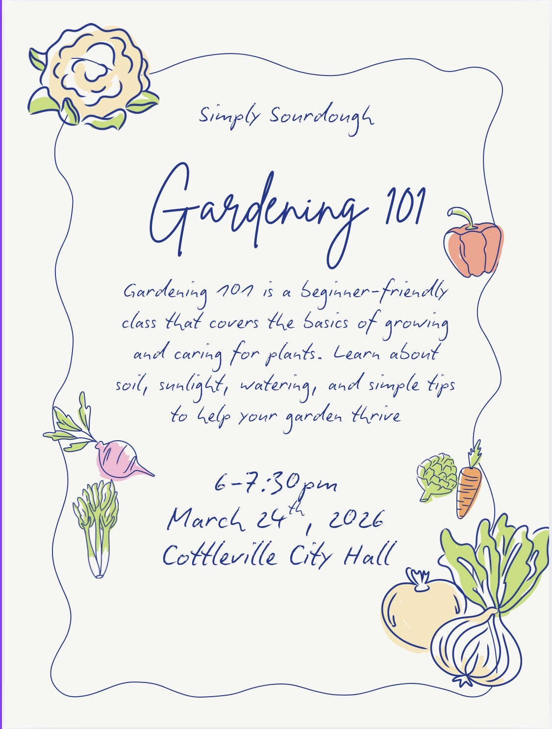 Gardening 101 -03/24/2026