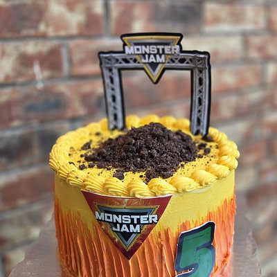 Monster Jam Cake 
