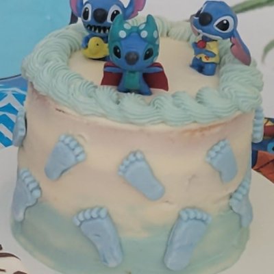 6in 4 Layer Cake
