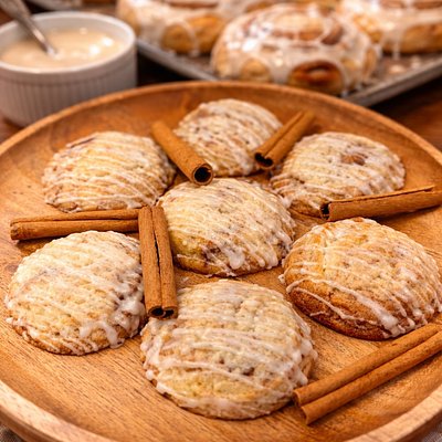 Cinnamon Roll Cookie