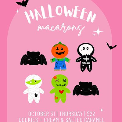 Halloween Macarons