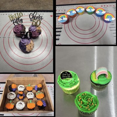 Custom Themed Cupcakes
