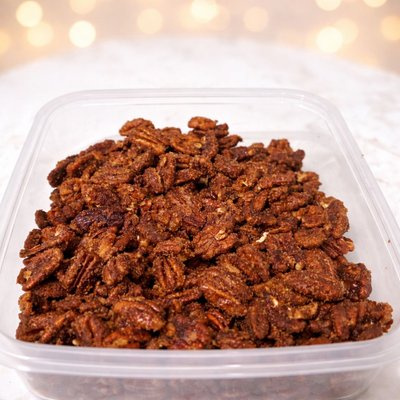 Cinnamon Roasted Pecans: 1 lb
