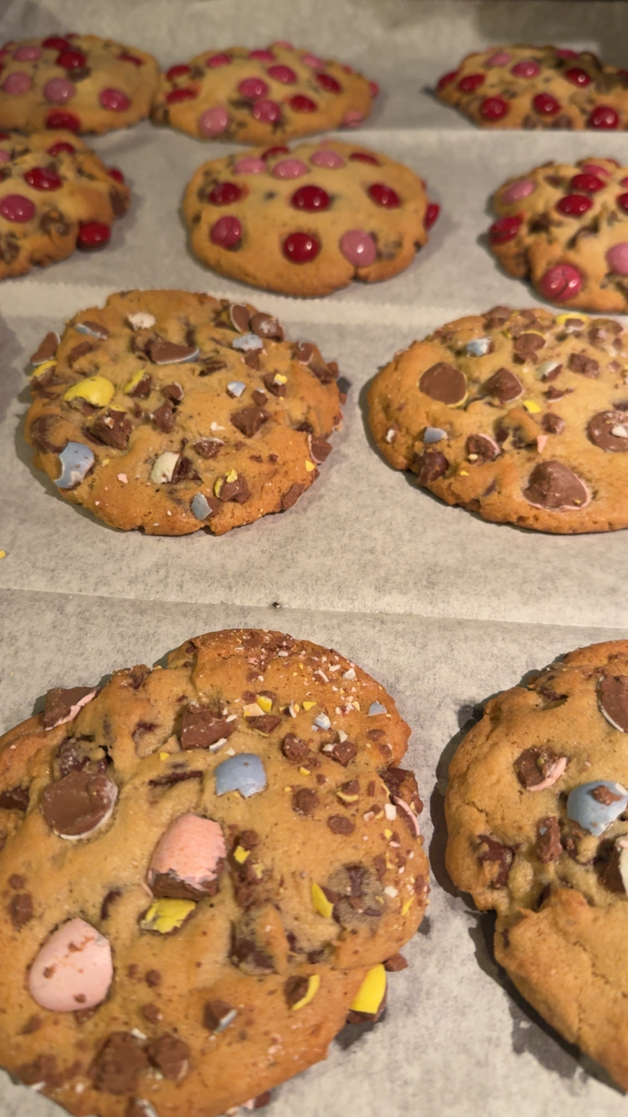 Cadbury Egg cookie 