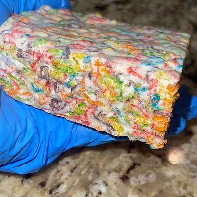 Fruity Pebble Rice Krispy 