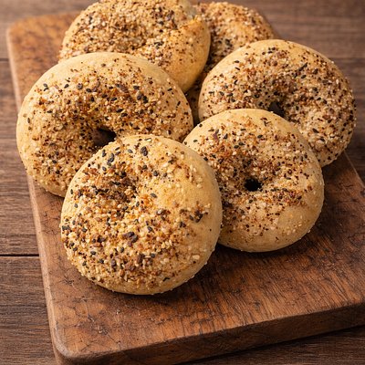 Sourdough Bagels 