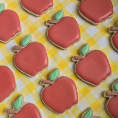 Mini Apple Cookies (Dozen)