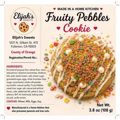 Box Of 6 Cookies 
