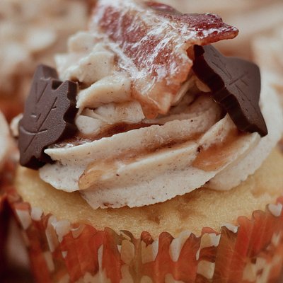 Maple Bacon Cupcakes 