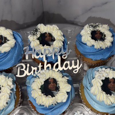 Custom Image Cupcakes 6ct