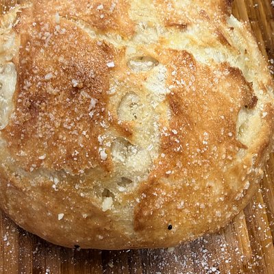 Vegan Garlic Parmesan Sea Salt Loaf 