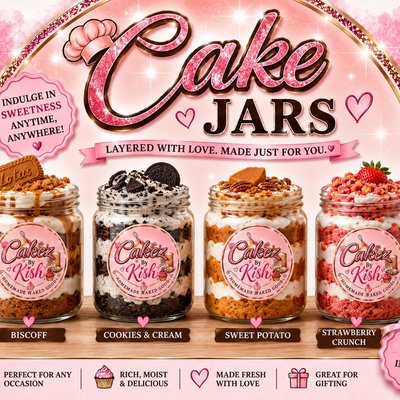 Cake Jars (12oz)