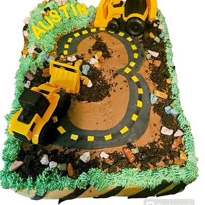 Slab Cakes (10X17) Serves 40 To 50 People 