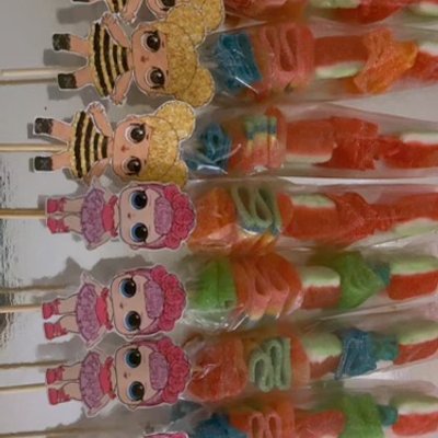Candy kabobs 