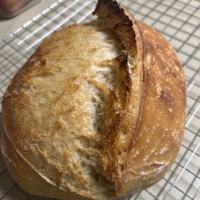 Traditional Artisan Sourdough Loaf