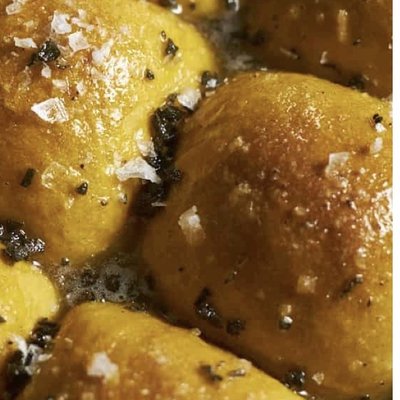 Sourdough Pumpkin Brown Butter Dinner Rolls