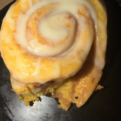 Pumpkin Spice Cinnamon Rolls