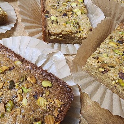 Honey Pistachio Bars