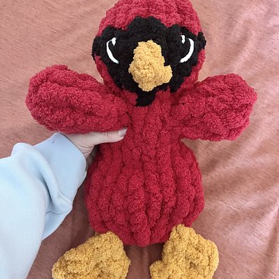 Cardinal Plushie