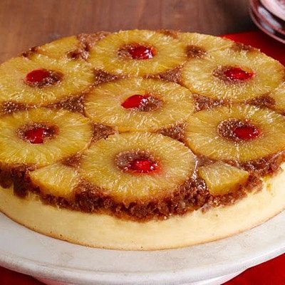 Pineapple Upside Down Cheesecake 